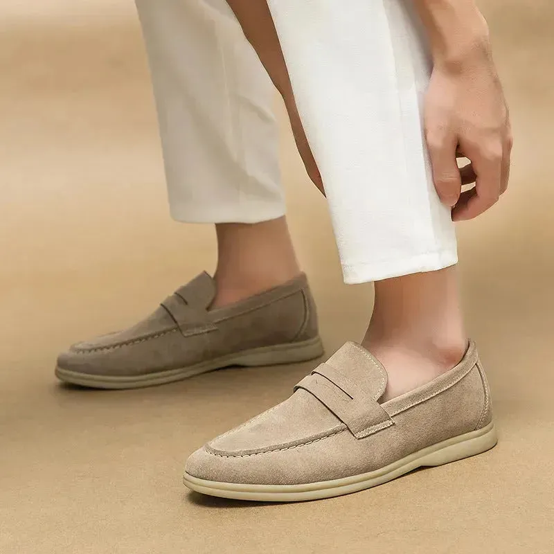 Men's Yacht Club |  Leather Old Money Loafers