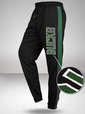 Milwaukee Bucks: Classic Track Pants - Black