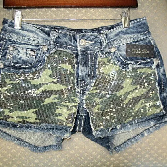 Miss Me | Camo Shorts