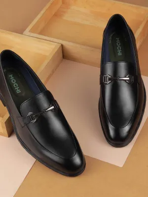 Mochi Men Leather Formal Loafers Shoes