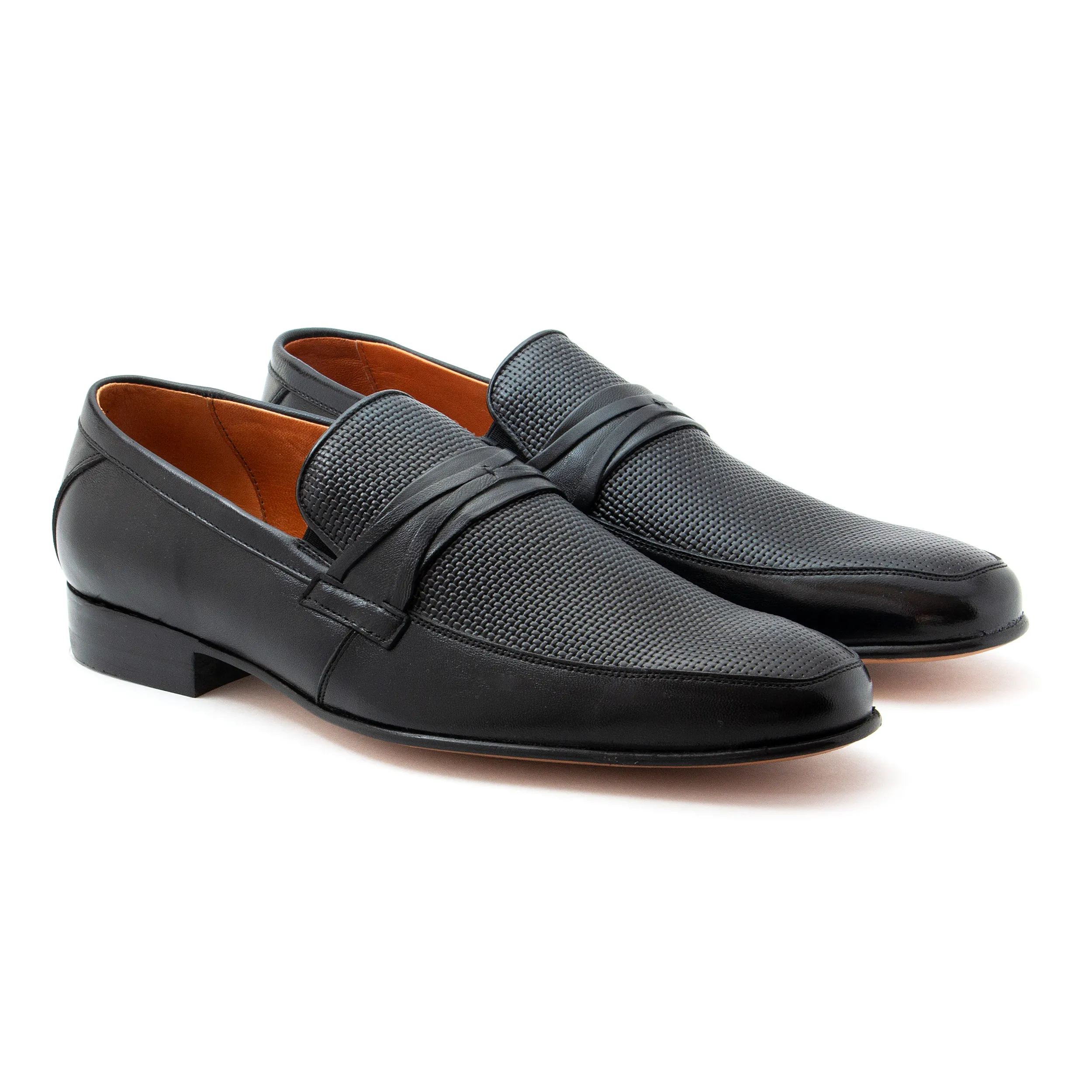 MOD. 3105 | Penny Loafer Semi-Grabado | Caballero