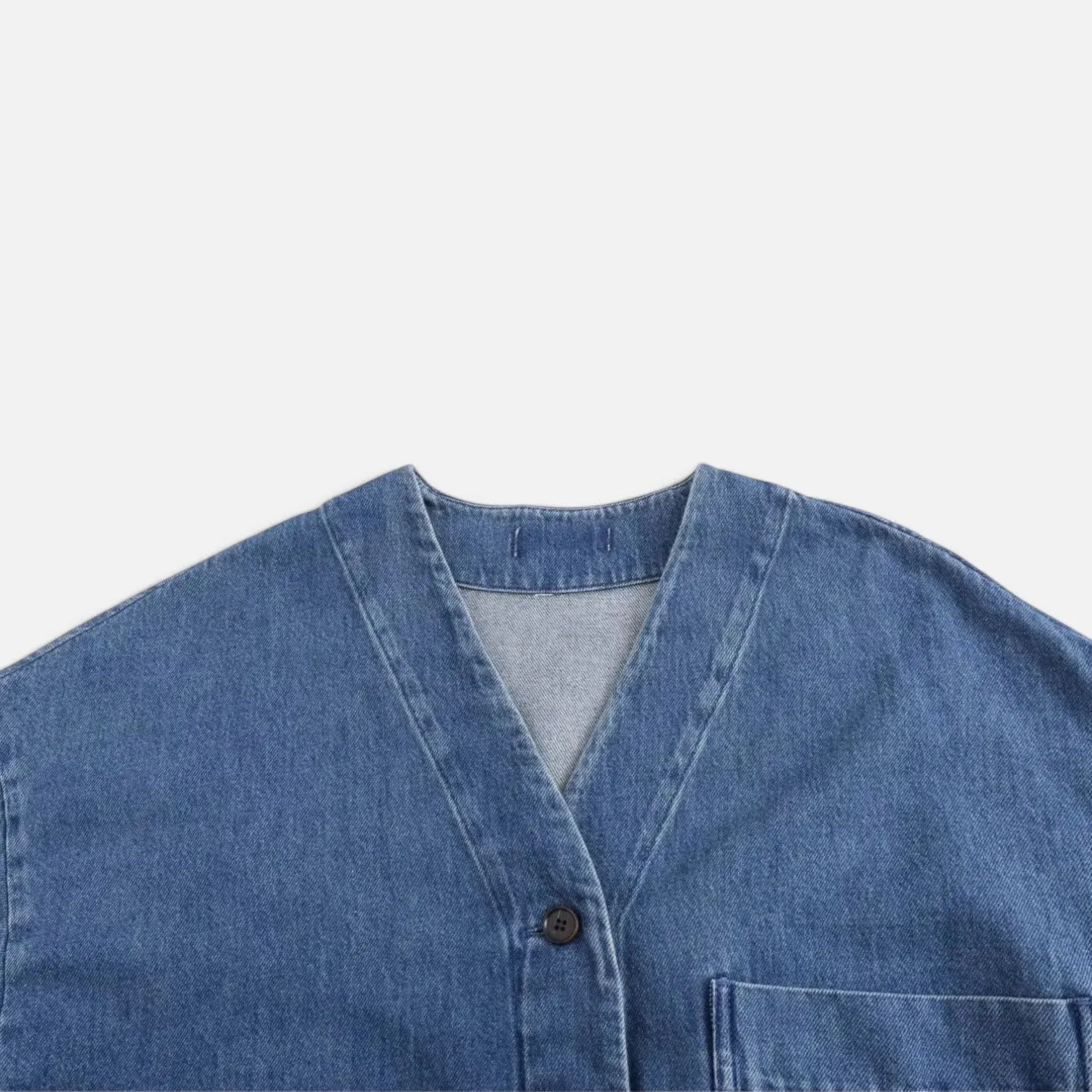 Monacogents | Long Sleeve Denim Women's Blouse