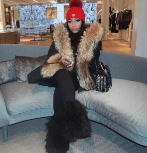 “Mongolian” Fur boots