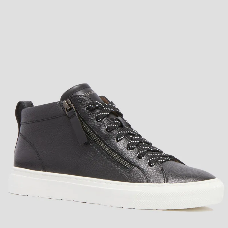 MORGAN - BLACK TUMBLED LEATHER