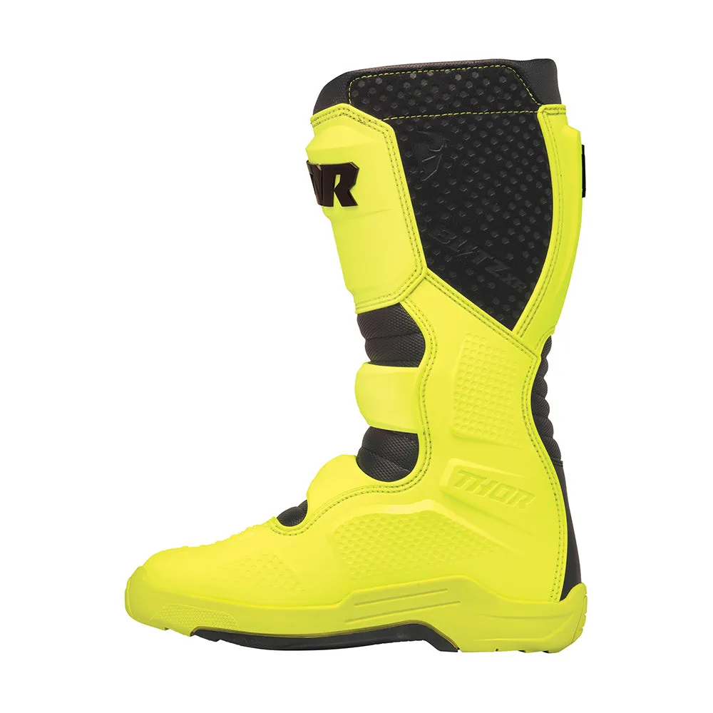 MOTOCROSS BOOTS S25 THOR MX BLITZ XR MENS AC/BK SIZE 8