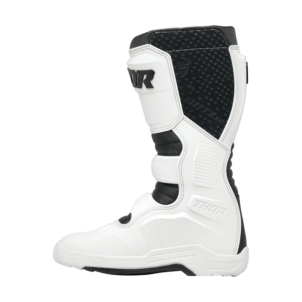 MOTOCROSS BOOTS S25 THOR MX BLITZ XR MENS AC/BK SIZE 8