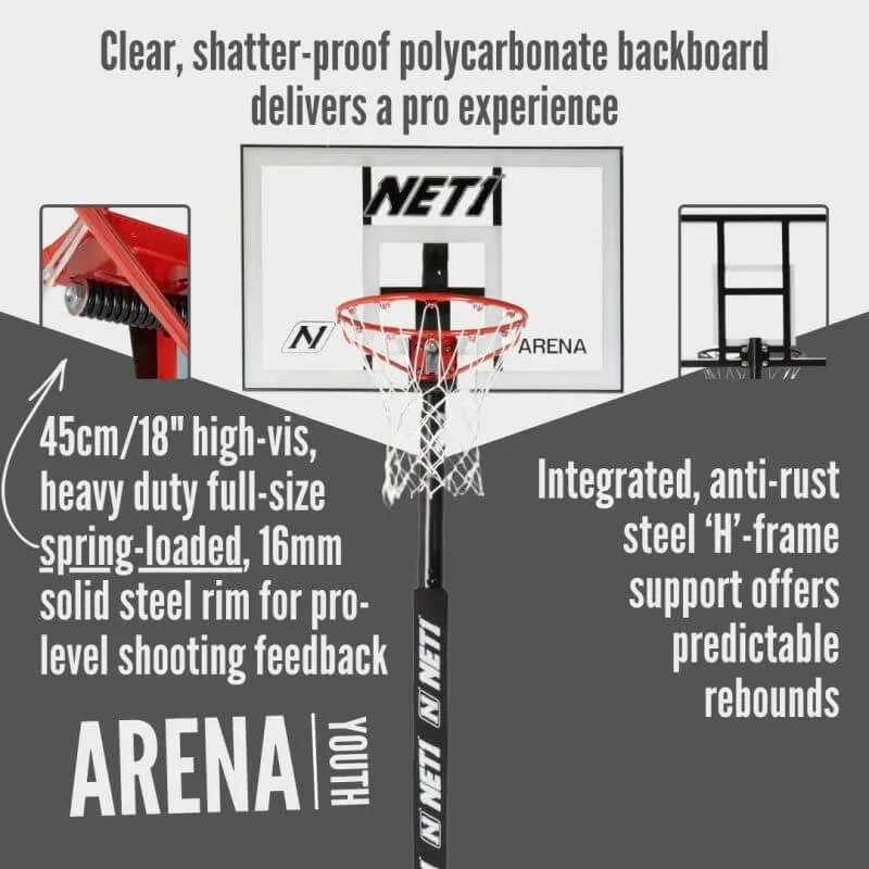 NET1 Arena Basketball Hoop
