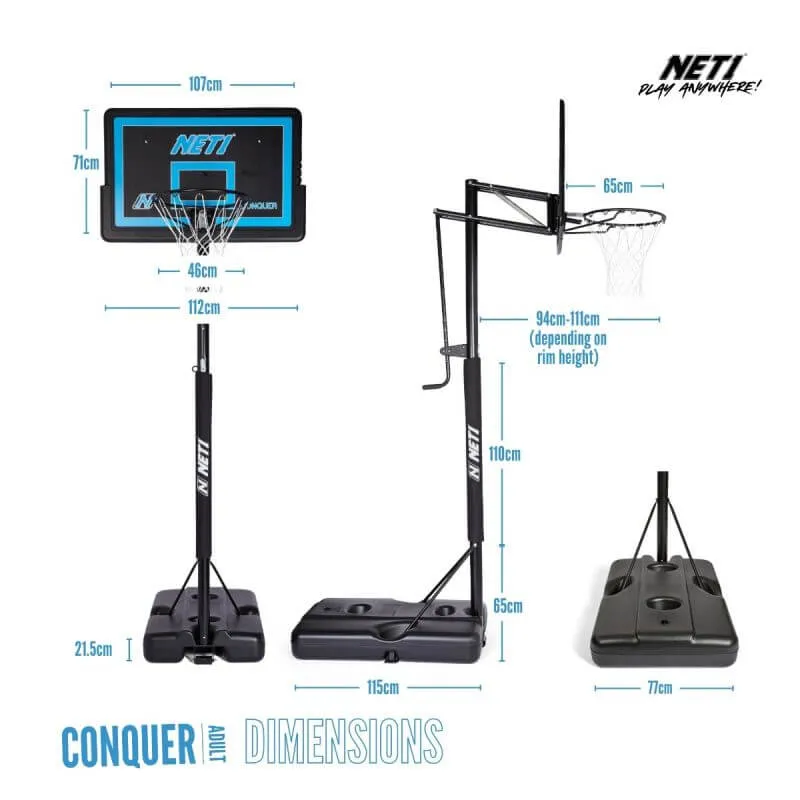 NET1 Conquer Basketball Hoop