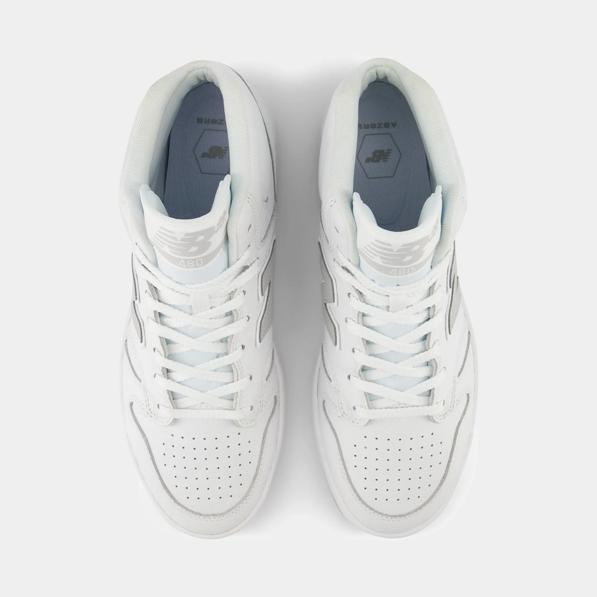 NEW BALANCE 480 HI - WHITE/GREY