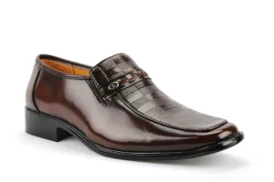 New Men's 20082 Checkered Design Dress Loafer Shoes