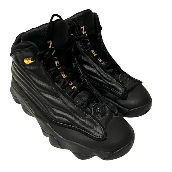 Nike Air Jordan Pro Strong Black Size 5.5Y Basketball Shoes 407484-010