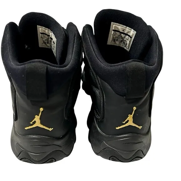 Nike Air Jordan Pro Strong Black Size 5.5Y Basketball Shoes 407484-010