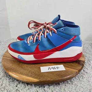 Nike KD 13 University Blue Athletic Performance Basketball Shoe Men 9 DC0009-400