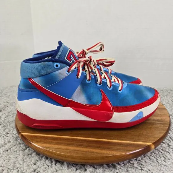 Nike KD 13 University Blue Athletic Performance Basketball Shoe Men 9 DC0009-400