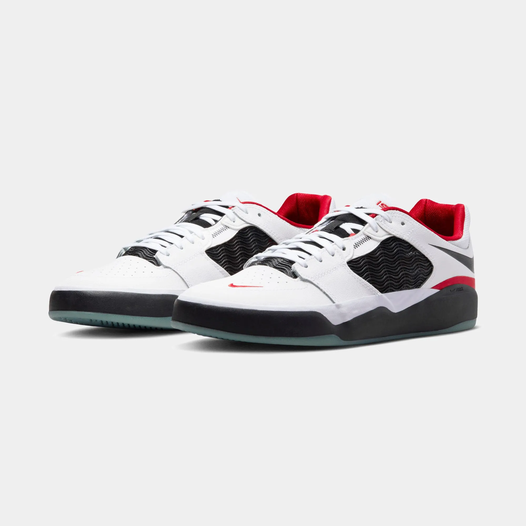 NIKE SB ISHOD WAIR PREMIUM - WHITE/BLACK-UNIVERSITY RED