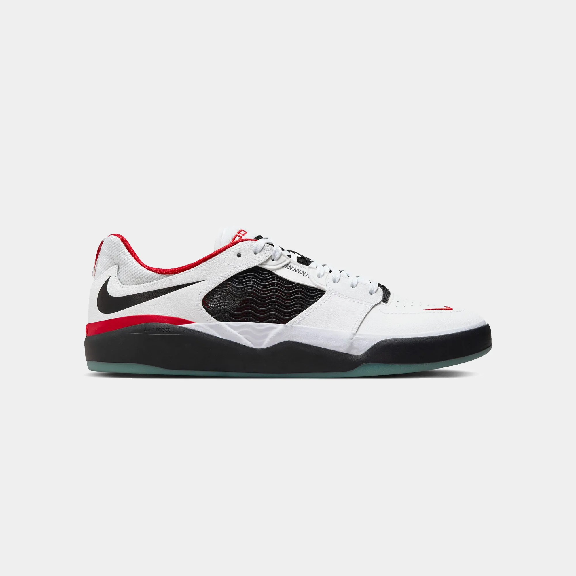 NIKE SB ISHOD WAIR PREMIUM - WHITE/BLACK-UNIVERSITY RED