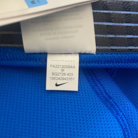 Nike Women’s Pro Padded Basketball Compression Shorts Blue Medium