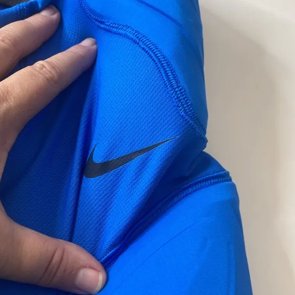 Nike Women’s Pro Padded Basketball Compression Shorts Blue Medium