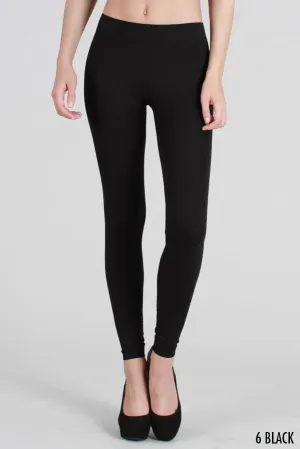 Niki Biki | Solid Thick Leggings Black