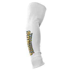 OLMV Basketball Arm Sleeve White
