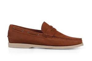 Portage Boat Shoe - Brown