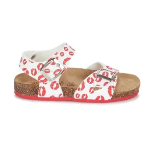 Primigi White and Red Sandals
