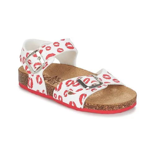Primigi White and Red Sandals