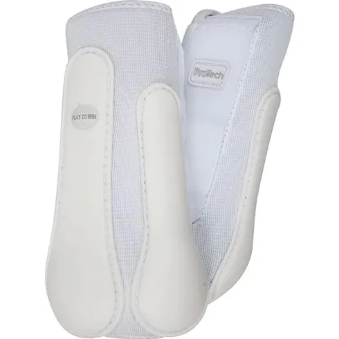 Pro Tech Boots Front White
