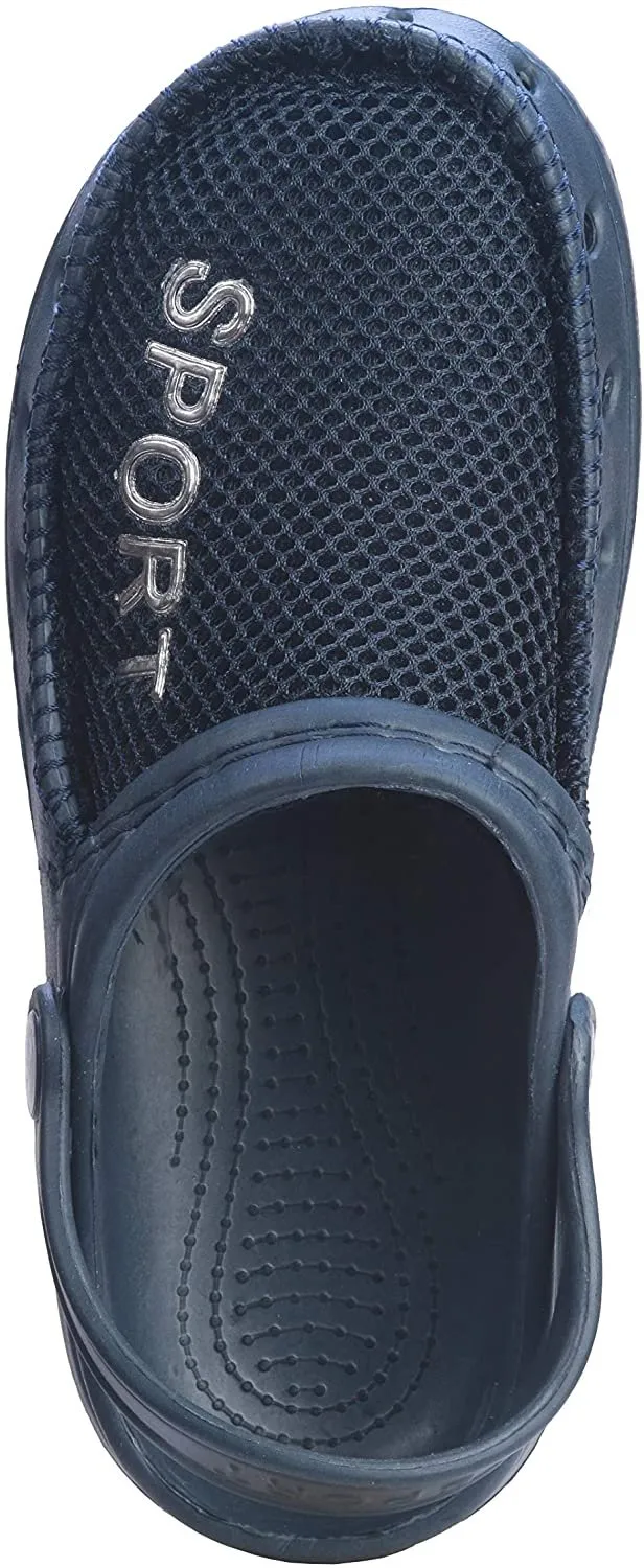 Pupeez Kids Boy's Waterproof Sports Clog Sandals