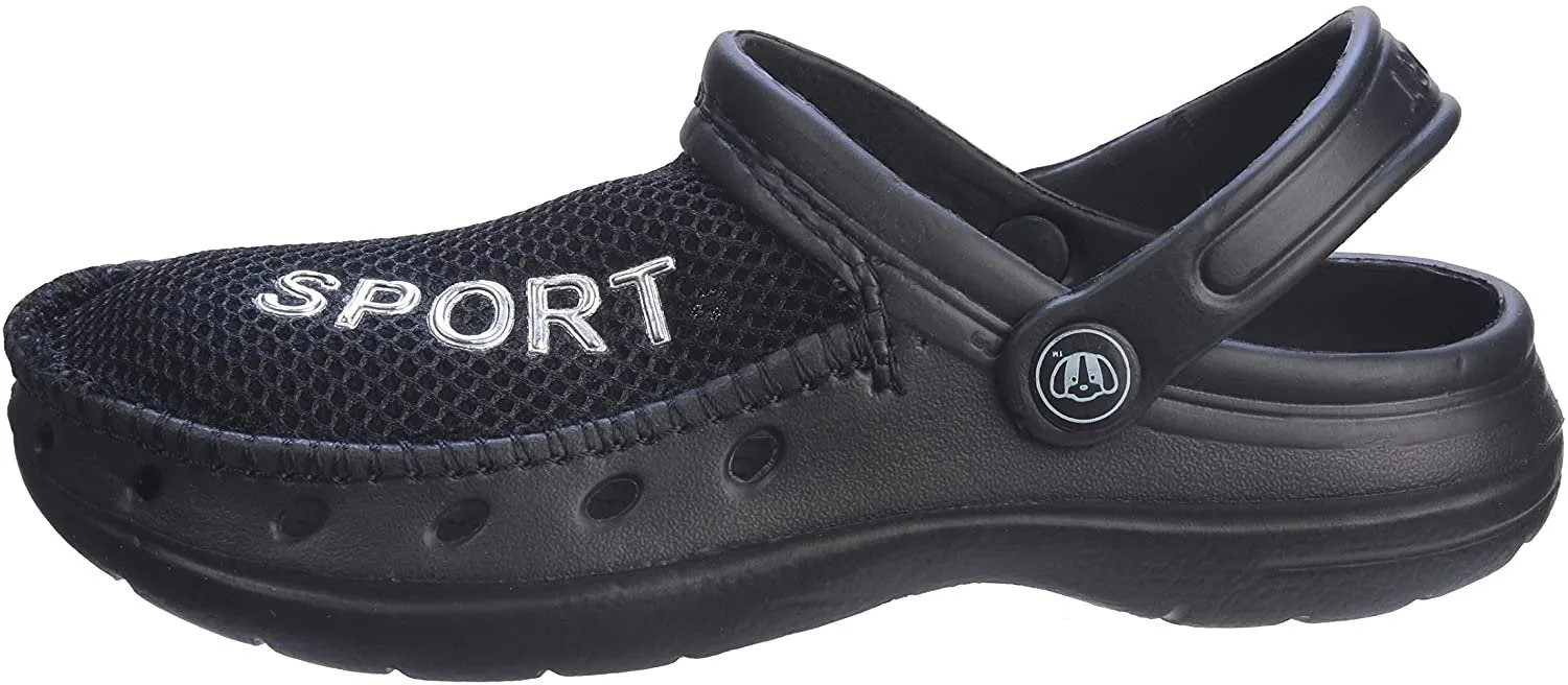 Pupeez Kids Boy's Waterproof Sports Clog Sandals