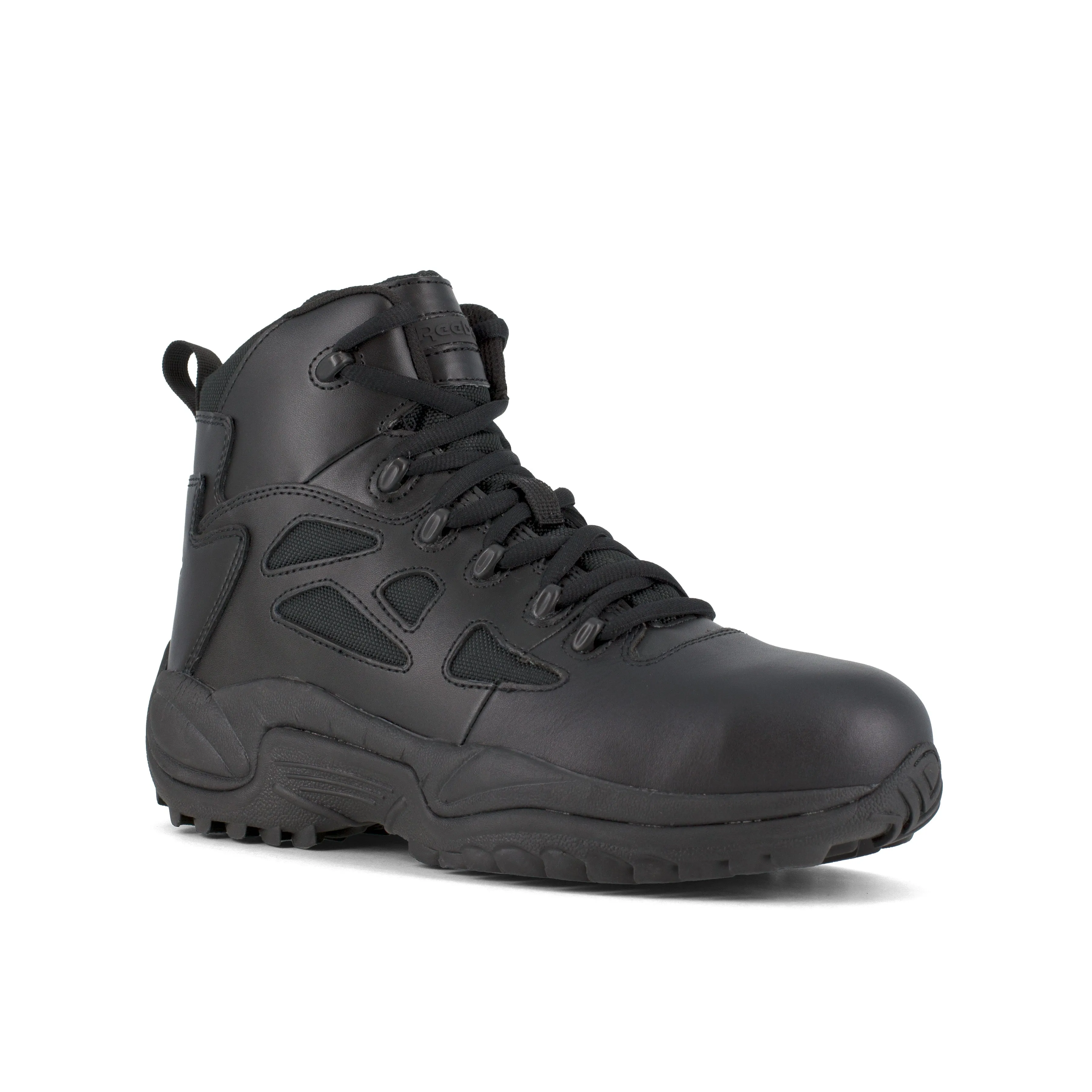 Reebok Women's Rapid Response RB 6" Comp Toe Stealth Duty Work Boot - Black - RB864