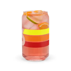 Retro 1986 Can-shaped glass