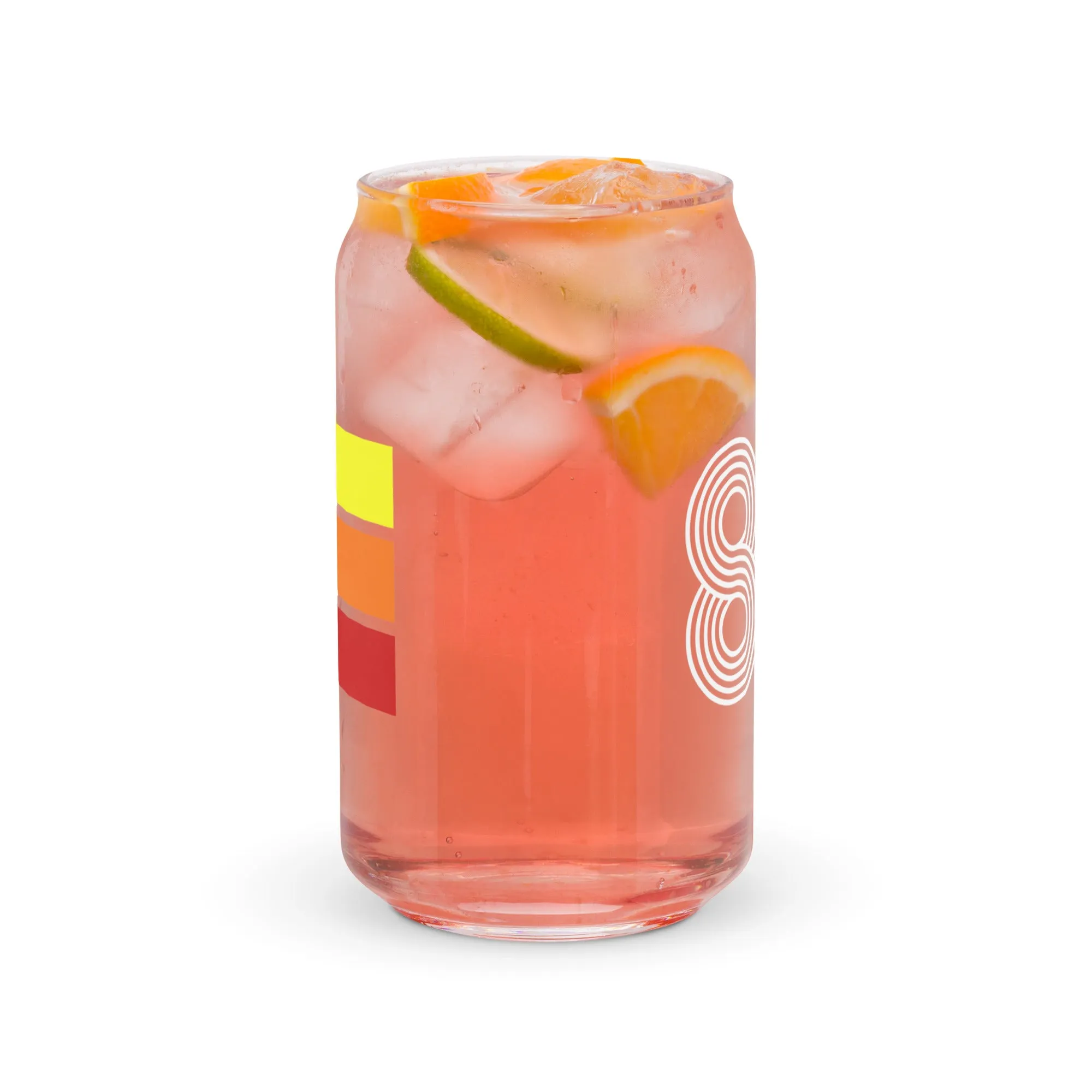 Retro 1986 Can-shaped glass