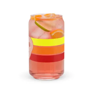 Retro 1989 Can-shaped glass