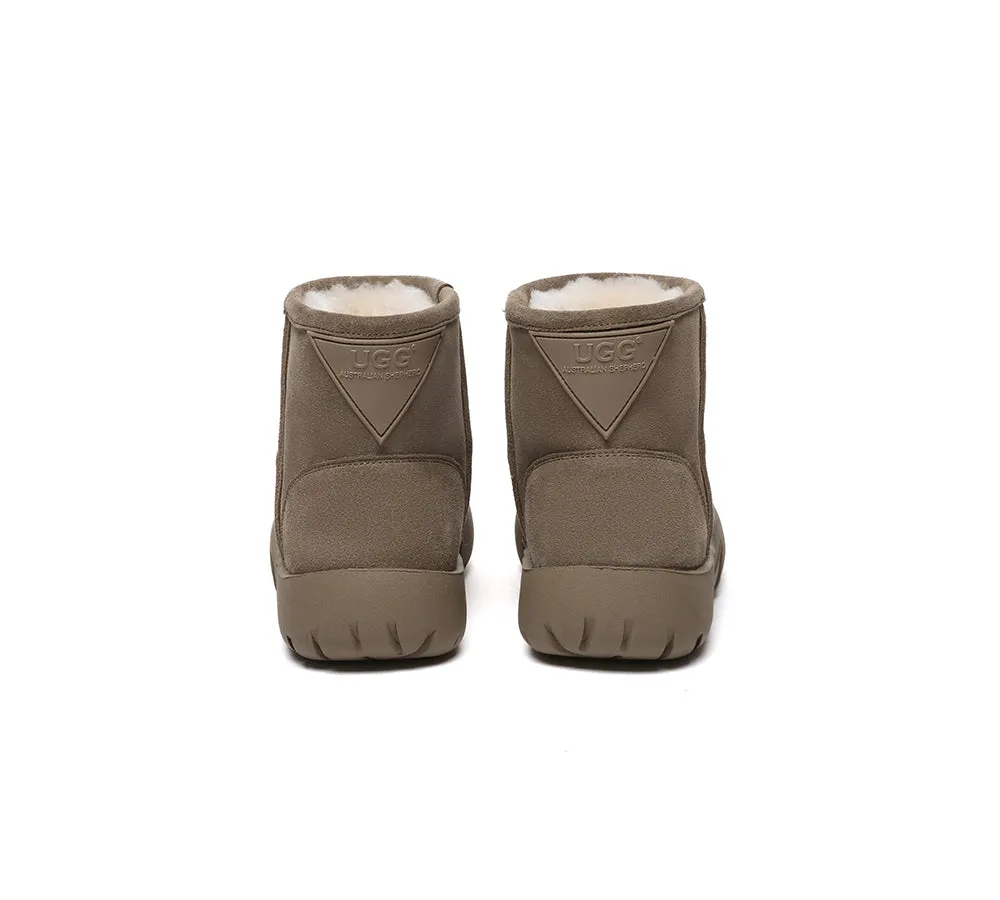 Sheepskin Wool Ankle Chunky Mini Classic Boots Salma