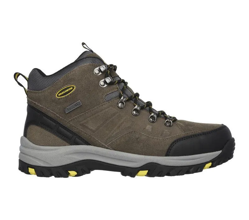 Skechers 64869 Relaxed Fit Relment Pelmo Wanderstiefel für Herren mit weiter Passform