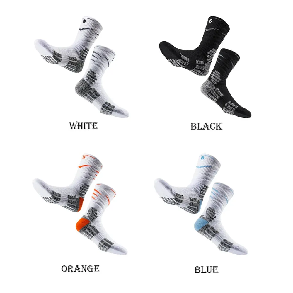 Sport, Underwear & Sleepwears, Athletic socks, cushioned crew socks, arch compression, secure fit, sport socks, basketball socks, football socks, cycling socks