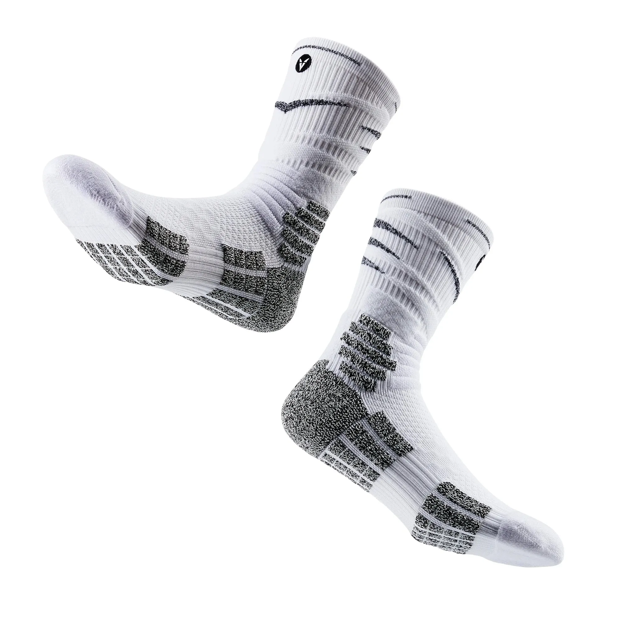 Sport, Underwear & Sleepwears, Athletic socks, cushioned crew socks, arch compression, secure fit, sport socks, basketball socks, football socks, cycling socks