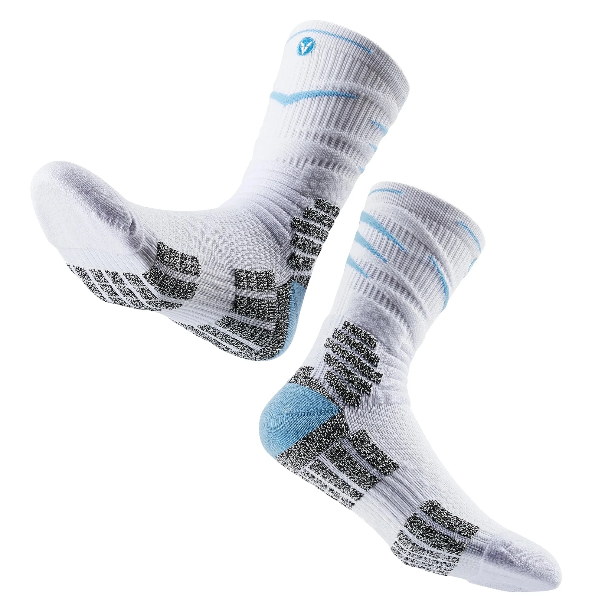 Sport, Underwear & Sleepwears, Athletic socks, cushioned crew socks, arch compression, secure fit, sport socks, basketball socks, football socks, cycling socks