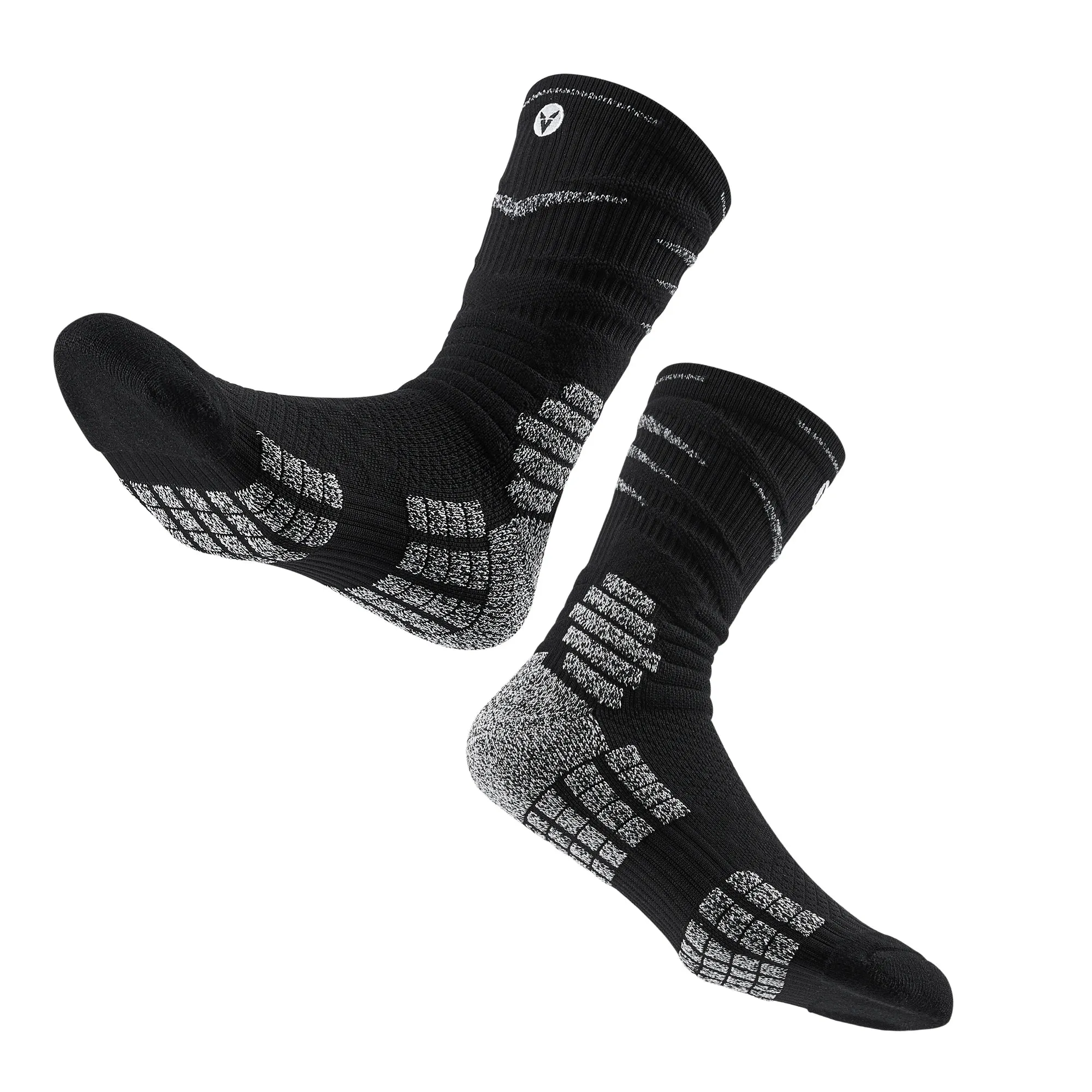Sport, Underwear & Sleepwears, Athletic socks, cushioned crew socks, arch compression, secure fit, sport socks, basketball socks, football socks, cycling socks