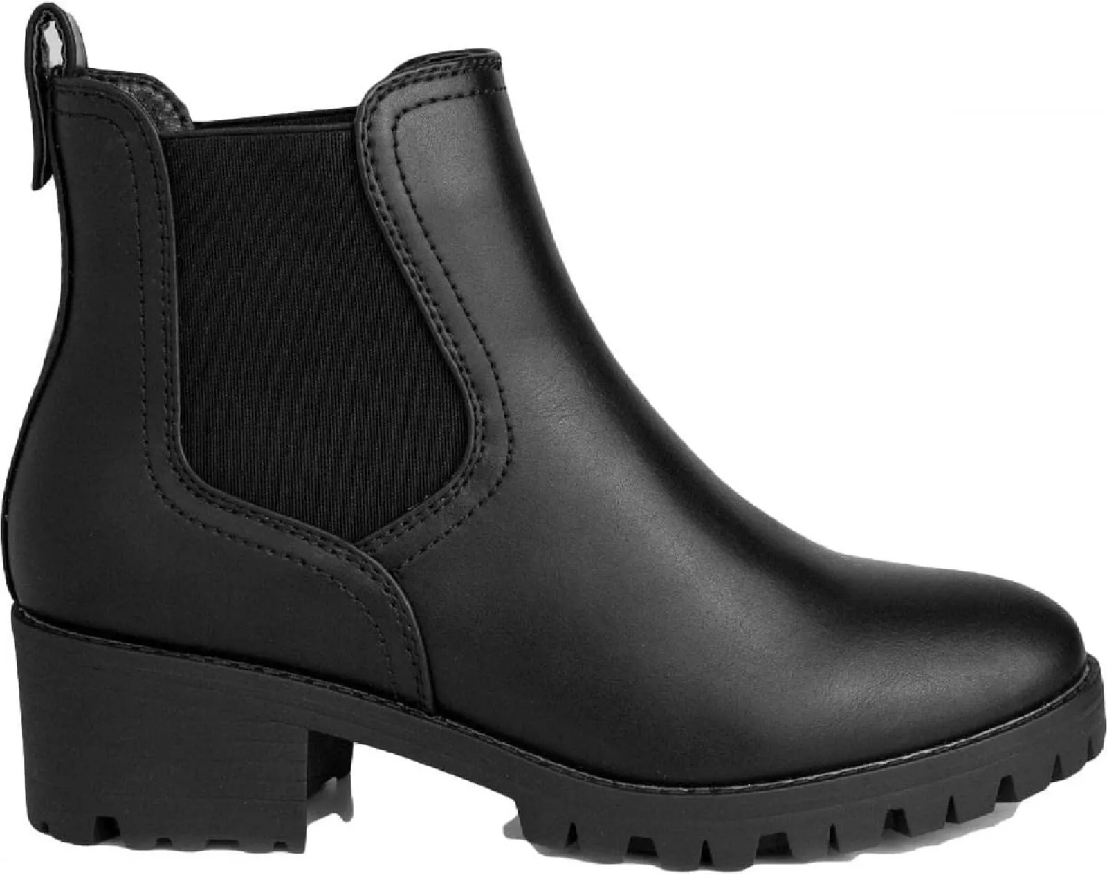 Sugar Women's Kelce Mid Calf Chunky Heel Fashion Boots Kelce Black/Gold 8.5M