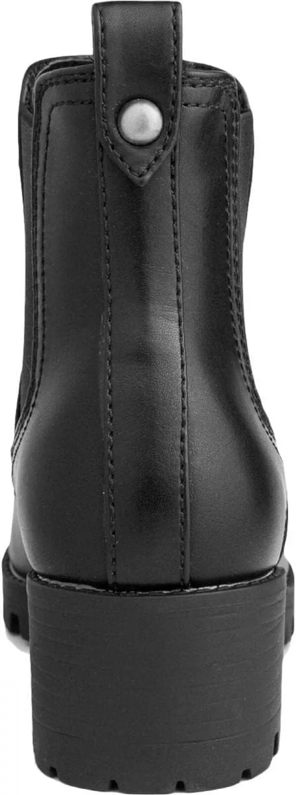 Sugar Women's Kelce Mid Calf Chunky Heel Fashion Boots Kelce Black/Gold 8.5M