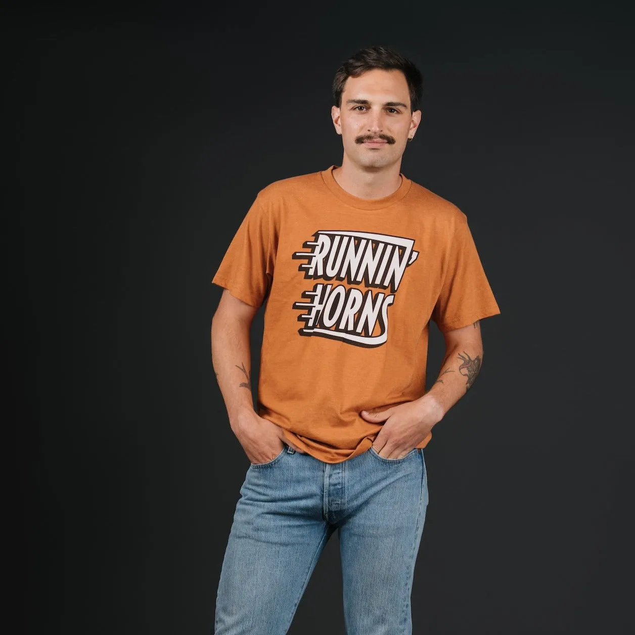 Texas Longhorns "Runnin' Horns" Tee