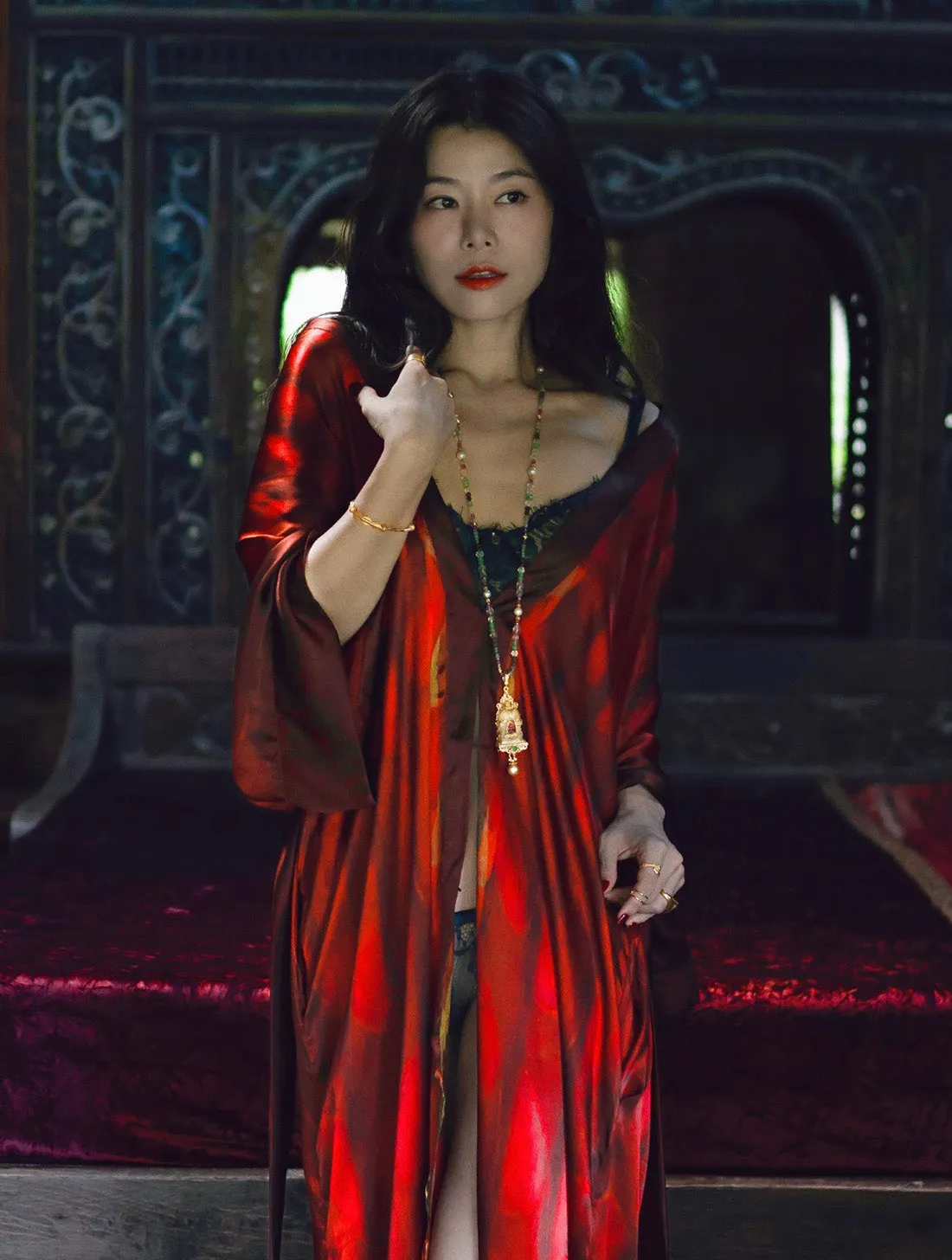 The Magdalene Rose Classic Kimono