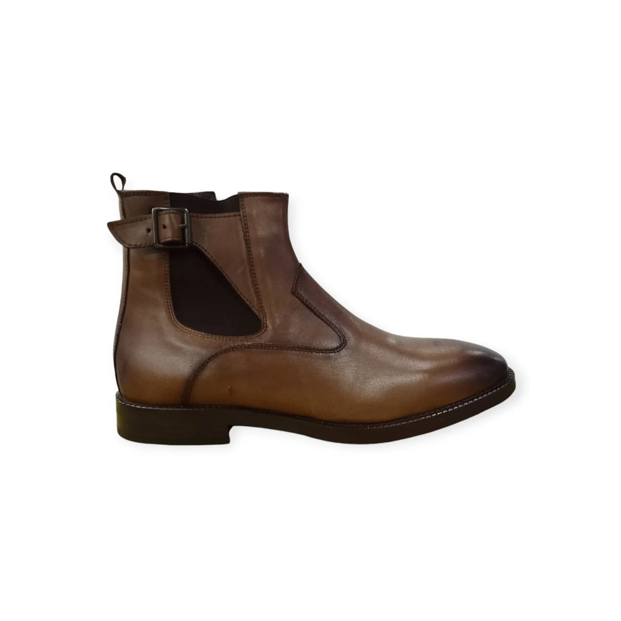 The Marcomen Men's Formal Boot Brown