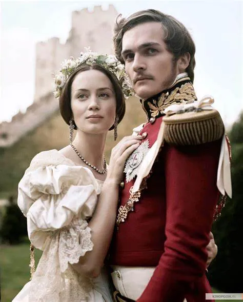 The Young Victoria Emily Blunt as Queen Victoria Wedding Dress Cosplay Costume inspired Gown