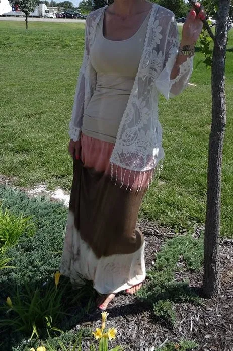 T*PARTY | Maxi Skirt Pink Tie Dye