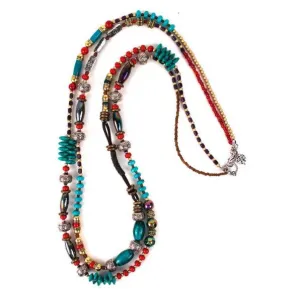 Treska | 2 Strand Beaded Necklace