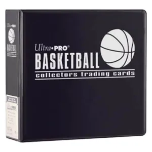 ULTRA PRO COLLECTOR ALBUM Basketball 3" Black Binder