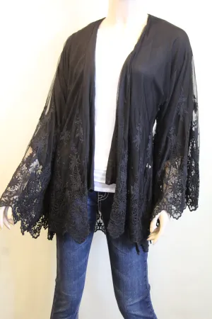 Urban Mango | Lace Jacket/Cardigan Black